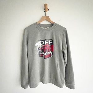 Vans Gray Crew Neck Sweater